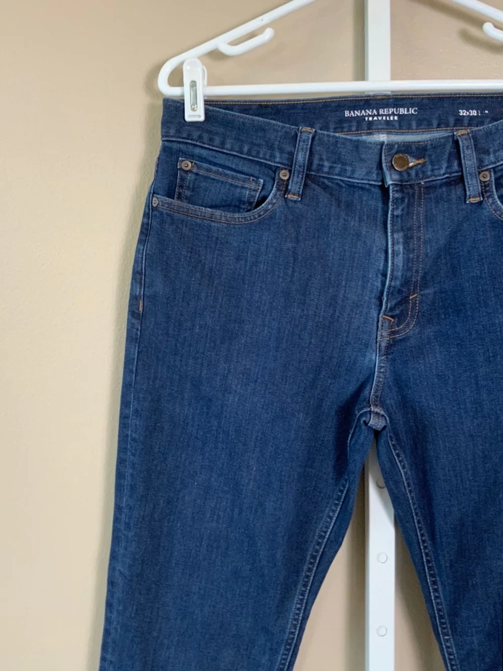 Banana Republic Slim Dry Indigo® Traveler Jean